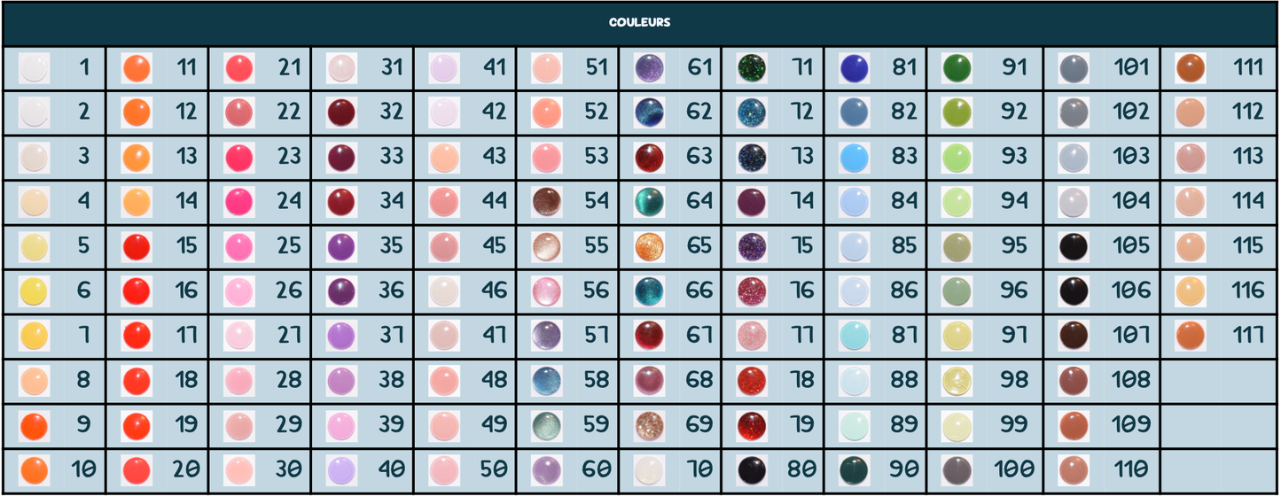 Personnalise ta couleur